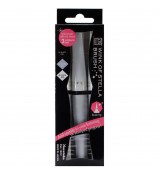 Zig Wink of Stella Glitter Brush Marker 3 Pack ELEGANT black silver clear